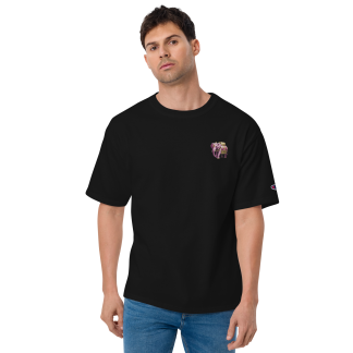 Men's Golden Treasure Trunk (Signature Pink Elephant) T-Shirt x Champion -Limited Edition-