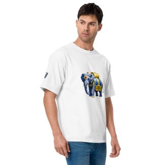 Men's Golden Treasure Trunk (Royal Blue Elephant) T-Shirt x Champion -Limited Edition