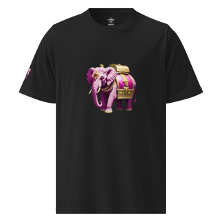 Golden Treasure Trunk (Royal Pink Elephant) athletic t-shirt x Under ArmourⓇ -Limited Edition-