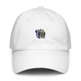 Golden Treasure Trunk (Signature Blue Elephant) dad hat x Under Armour® -Limited Edition-