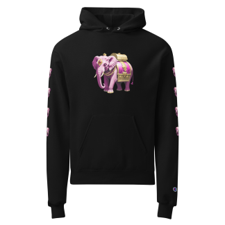 Golden Treasure Trunk Pink Deluxe Hoodie x Champion (limited edition)