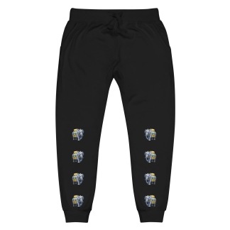 Golden Treasure Trunk Blue Deluxe Unisex fleece sweatpants