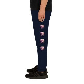 Golden Treasure Trunk (Royal Pink 8 Elephant March) Unisex Joggers