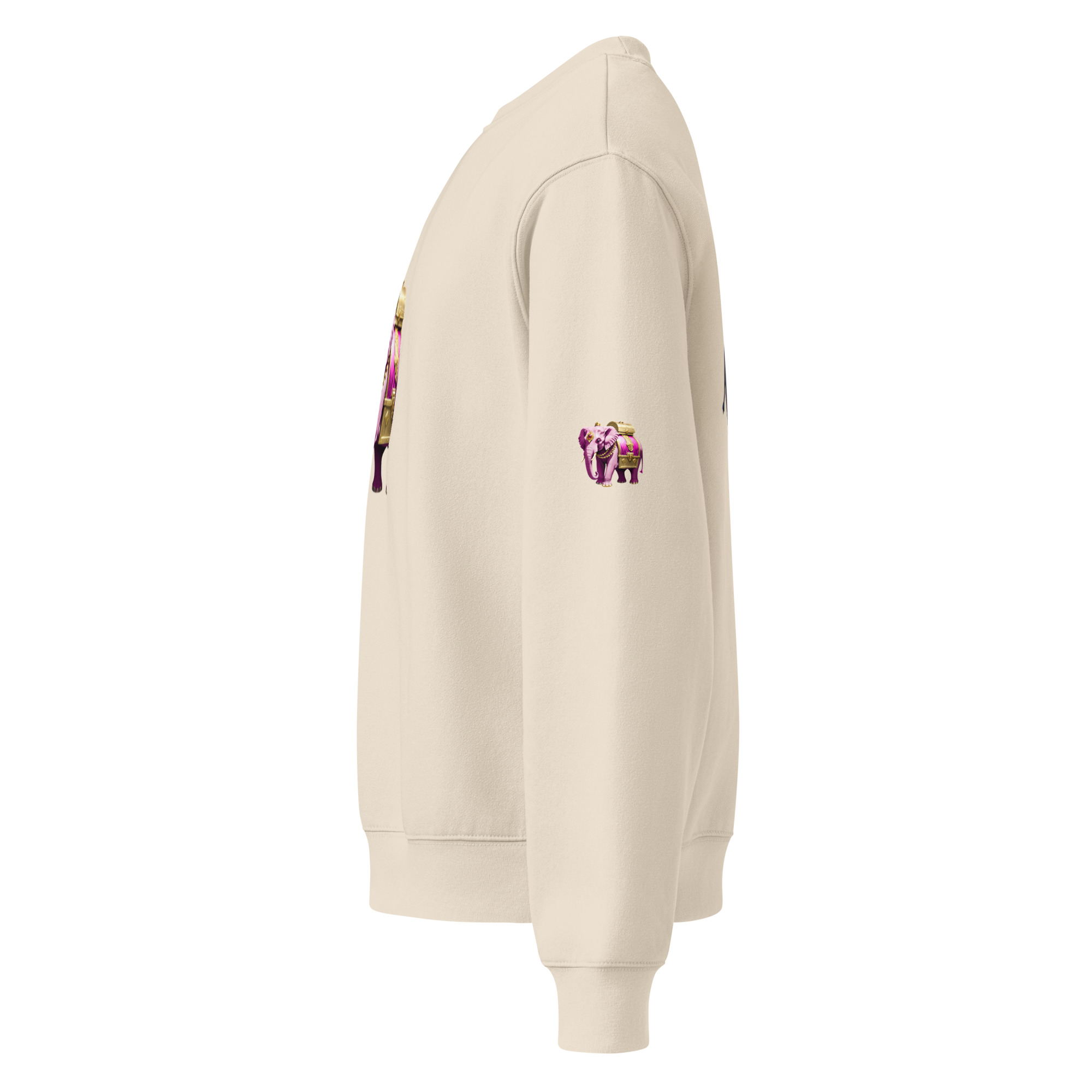 Golden Treasure Trunk (Royal Pink Elephant) Oversized heavyweight sweatshirt - Image 19