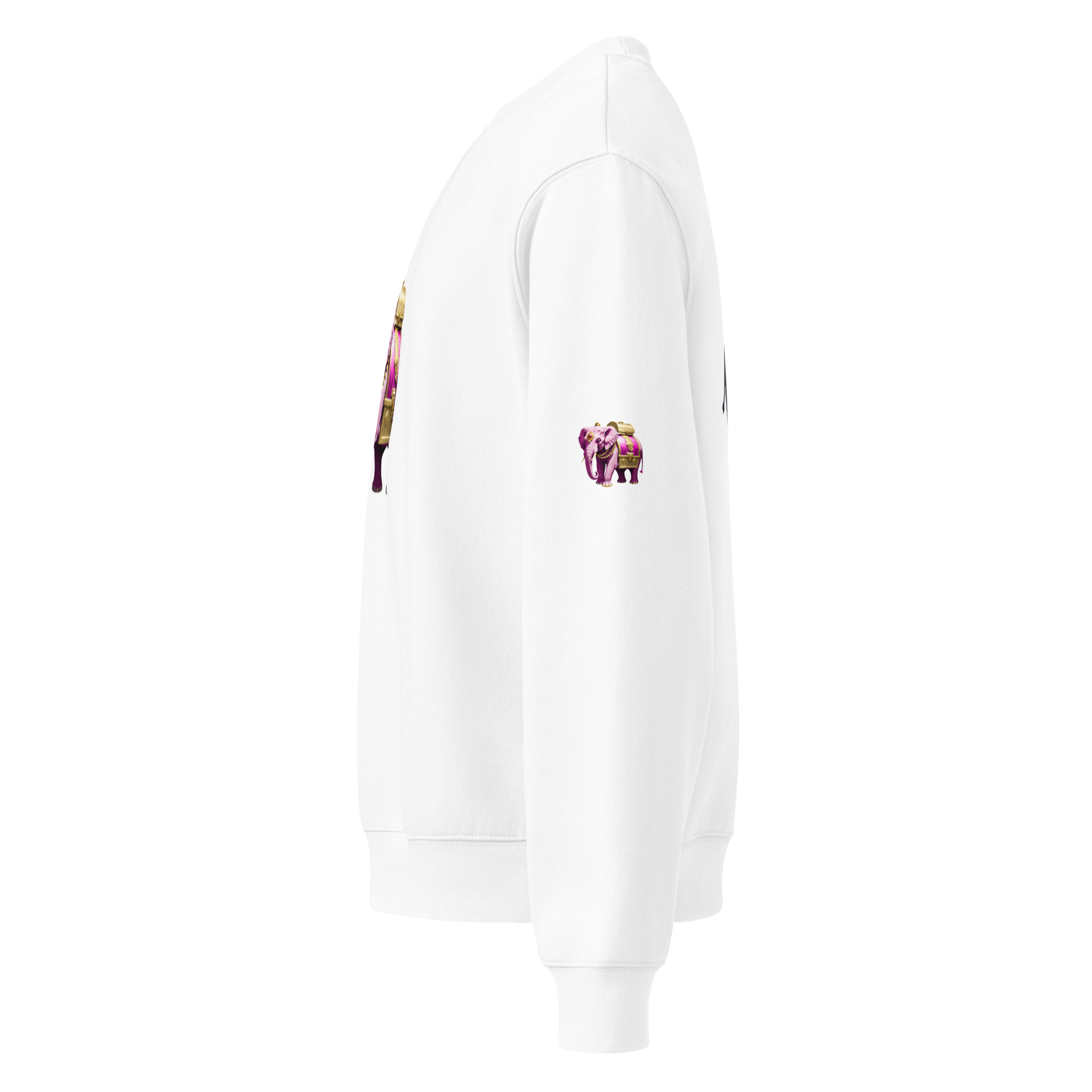 Golden Treasure Trunk (Royal Pink Elephant) Oversized heavyweight sweatshirt - Image 27